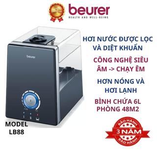 Máy tạo độ ẩm không khí Beurer LB88, máy phun sương công nghệ siêu âm, khuyếch tán tinh dầu