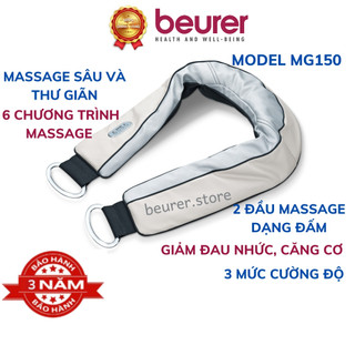 Đai massage hồng ngoại Beurer MG150, mát xa hỗ trợ điều trị về đau nhức cổ vai gáy, an toàn khi sử dụng