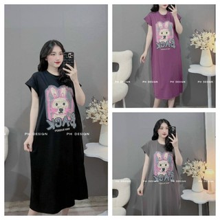 Váy Thỏ Back YT31 Form Dài Rộng Thoải Mái