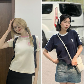 Áo Thun Form Fit Chữ B Version 2 New Colors, Áo Baby Tee Cotton Co Giãn 4 Chiều
