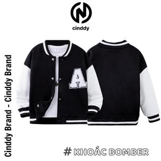 ÁO KHOÁC BOMBER PHỐI MÀU ĐEN TRẮNG CINDDY BRAND (AKB02) Menswear Jacket