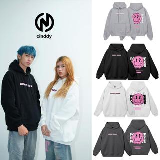 Áo hoodie in CINDDY BRAND form unisex (CHI002) Nam Nữ Menswear Women Có Túi