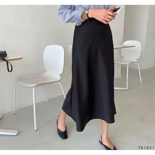 LUU SKIRT- Chân Váy Lụa Đuôi Cá, Chân Váy Lụa Nữ Dài