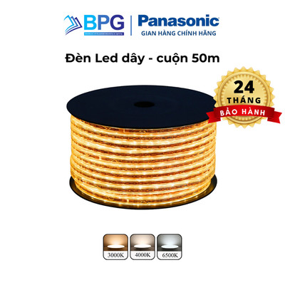 Đèn Led dây Striplight Panasonic 3 màu (Ấm 3000K, Trung tính 4000K, Trắng 6500K) Chống nước IP65