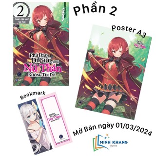 Sách - Phá Đảo Dị Giới Cùng Nữ Thần Không Tín Đồ - tập 2 (Bookmark + PosterA3) (FN)