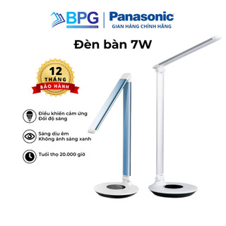 Đèn Bàn Panasonic Desk Stand 7W – Chip led RGO không ánh sáng xanh, tối ưu cường độ sáng cho mắt, chất liệu nhôm bền bỉ