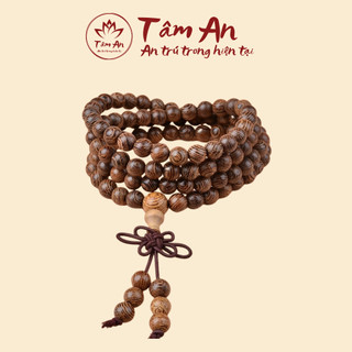 Vòng tay chuỗi tràng 108 hạt bình an.