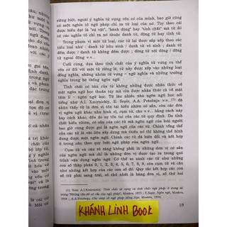 Sách - Từ Vựng Học Tiếng Việt (DN)