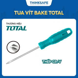  Tua vít bake cán nhựa Total size PH1 PH2 đuôi tròn chất liệu thép 40Cr chất lượng cao Tô Vít chính hãng - Thinksafe 