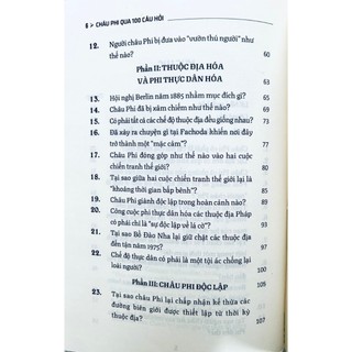 Sách - Châu Phi Qua 100 Câu Hỏi