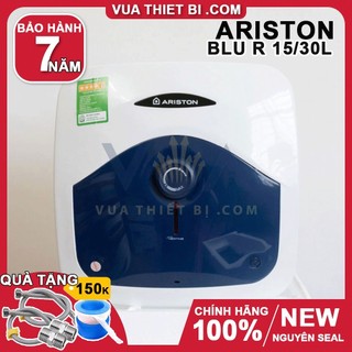 Ariston blu r 15l lít 2.5fe 2500w - bình nóng lạnh vuông gián tiếp - blu 15 r