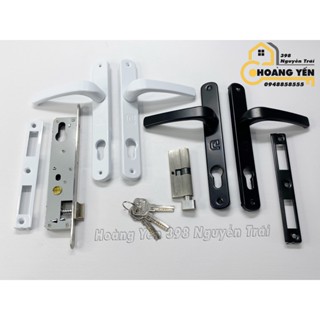 Khoá tay gạt cửa nhôm CHUGN lắp hệ việt pháp 4400, cửa nhựa, nhôm cỏ, nhôm hệ 700