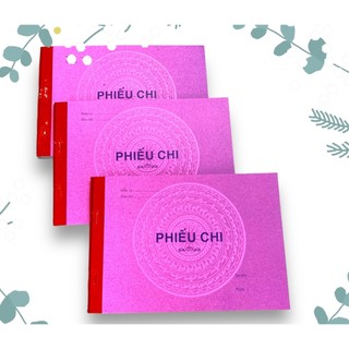 Combo 05-10 cuốn phiếu Thu, Phiếu Chi 2 liên giấy đẹp, giá rẻ