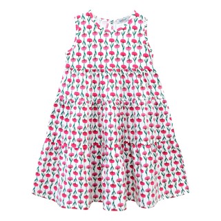 Đầm bé gái sát nách tùng xòe từ 14-36 kg meejena - 100% cotton - 2739