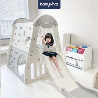  Bộ liên hoàn nhà trượt cho bé 5in1 cao cấp kèm xích đu bóng rổ leo trèo xà đơn nhựa nguyên sinh cao cấp an toàn 