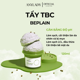 Mặt nạ đất sét BEPLAIN X LeoJ từ đậu xanh se khít lỗ chân lông giảm mụn đầu đen 120ml