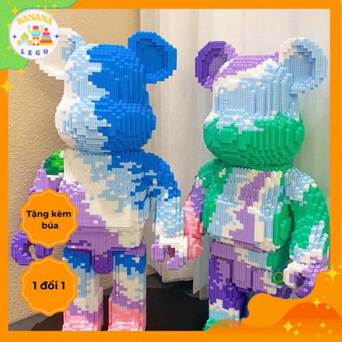Bộ Lắp Ghép Lego Bearbrick 55cm Siêu Sao/ Ôm Tim/ Emoji/ Chữ Cái/ Cổ Tích/ Đại Dương/ Boom/ Vũ Trụ/ Hải Sản/...