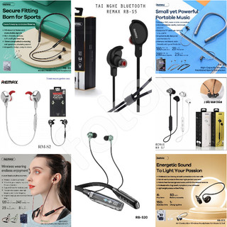 [FREESHIP] TAI NGHE THỂ THAO BLUETOOTH REMAX RB-S2, RB-S1, RB-S5, RB-S13, RB-S7, RB-S9, RX-S100, RB-S20 (THẺ NHỚ)