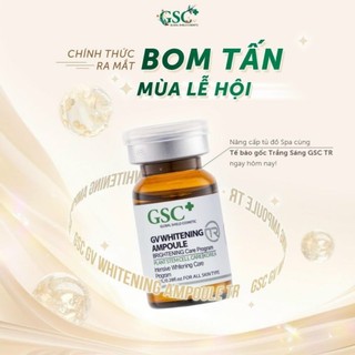 Tế Bào Gốc xoá Nám, tàn nhang Làm Trắng Da GSC GV Whitening Ampoule