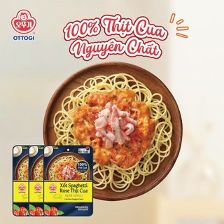 Xốt spaghetti rose thịt cua Ottogi 110g