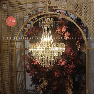 Đèn Chùm Pha Lê Cao Cấp Trang Trí Phòng Khách, Phòng Ngủ, Studio (Mã AD001-003)