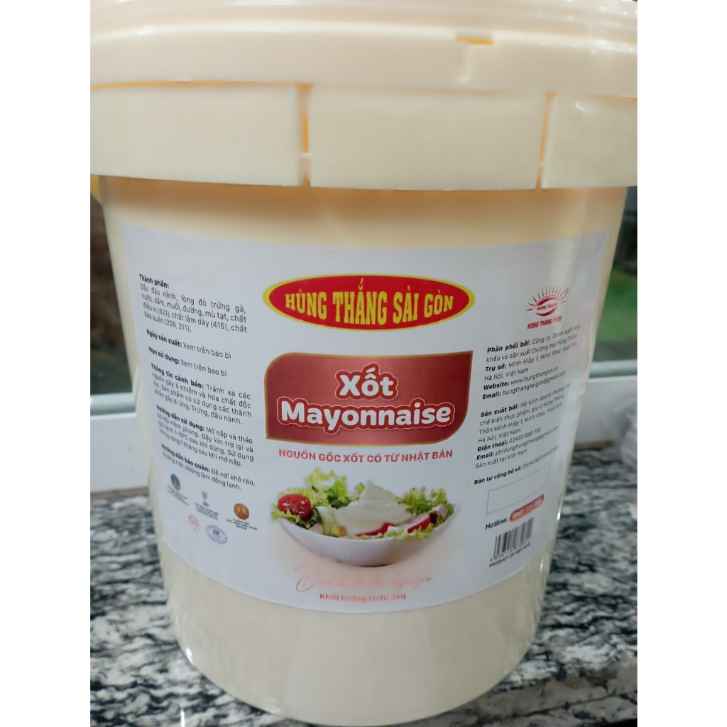 Xốt Mayonnaise 3kg