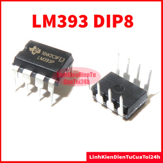 Lm393 dip 8 ic so sánh điện áp 393