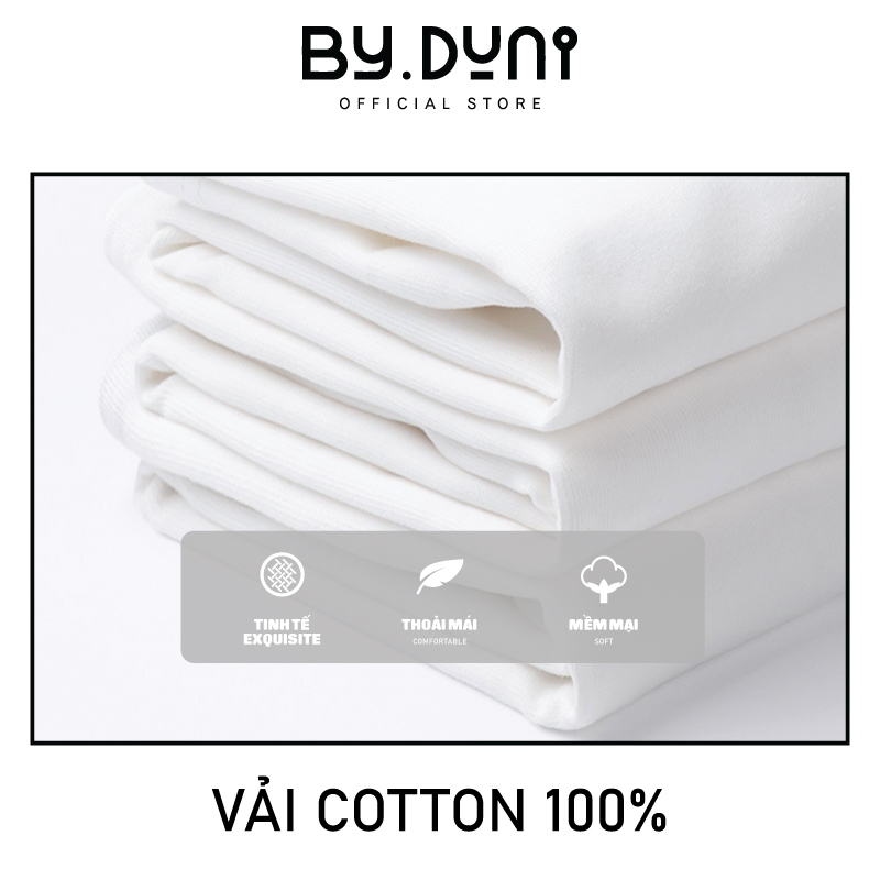 Áo thun cặp đôi BY.DUNI nam nữ Baby Tee & Oversized Tee local brand unisex, áo cặp quà tặng bạn thân cotton mẫu CHEERS