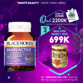 Viên Uống Bổ Não Tăng Cường Blackmores Brain Active 30 Viên
