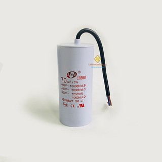 Tụ khởi động 70uf 450v cbb60 senju trắng