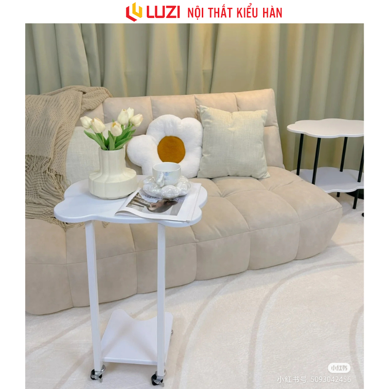 Bàn trà sofa chân sắt LUZI - GM117
