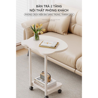 Bàn trà sofa chân sắt LUZI - GM117