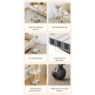 Bàn trà sofa chân sắt LUZI - GM117