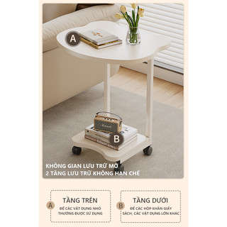 Bàn trà sofa chân sắt LUZI - GM117