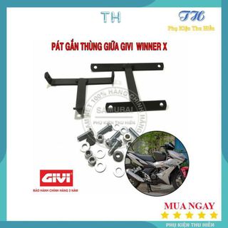 Pát Gắn Thùng Giữa Givi Cho Xe Winner X