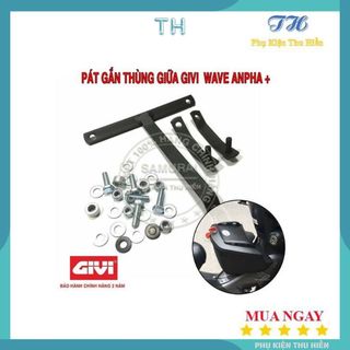 Pát Gắn Thùng Giữa Givi Cho Xe Wave Anpha +