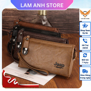 Ví Cầm Tay Nam ,Túi Clutch Nam Đẳng Cấp  Kẹp Nách Da Nam [BẢO HÀNH 12 THÁNG]