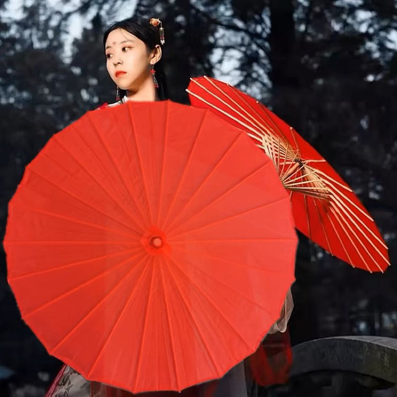Ô múa cổ trang, chụp hình 76cm hàng đẹp