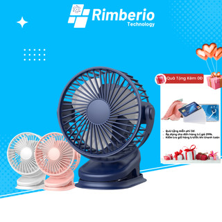 Quạt kẹp bàn mini, quạt tích điện sạc pin, quạt bàn, kẹp ô tô 3 cấp độ gió dung lượng pin khủng xoay 720 độ