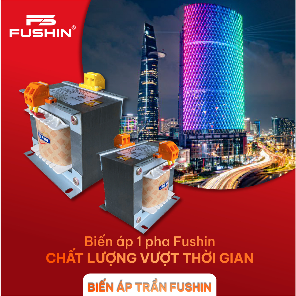 Biến áp cách ly 380V ra 220V 50VA (0.3A)