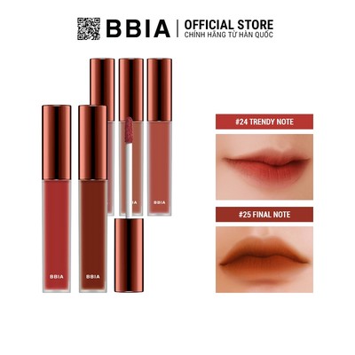 [Hàng tặng không bán] Son Kem Lì Bbia Last Velvet Lip Tint 5g