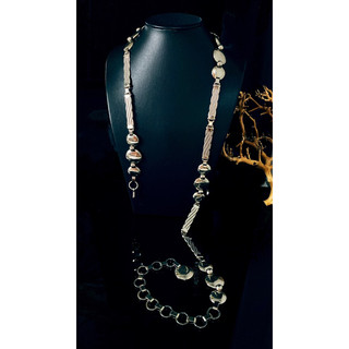 Đai váy - thắt lưng kim loại 2hand trang sức si nhật bou jewelry vintage mã dv018