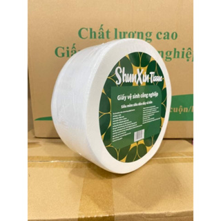 Khăn giấy cuộn công nghiệp cao cấp SHUNXIN 4 lớp - siêu rẻ siêu mịn