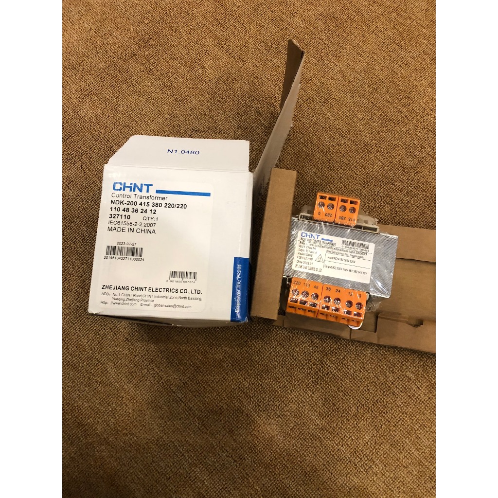 Biến áp cách ly NDK CHINT 200VA