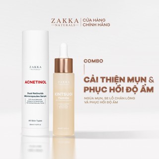 Bộ Đôi Treatment & Phục Hồi Đồng Thời Cho Da Dầu Zakka Naturals 