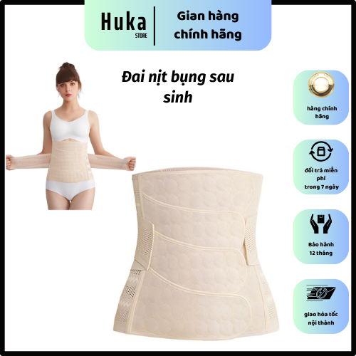 Đai nịt bụng sau sinh sau sinh chống cuộn, Đai định hình bụng sau sinh