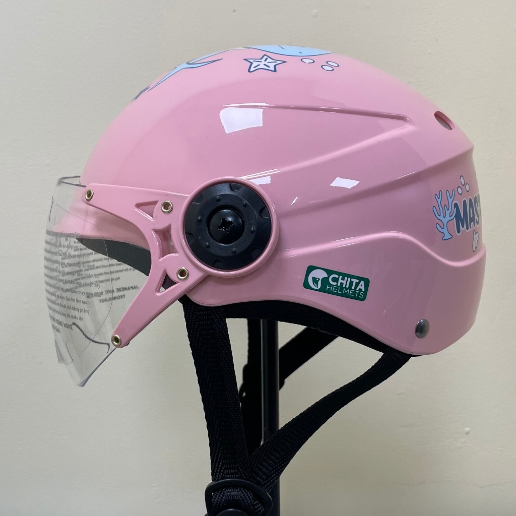 Mũ Bảo Hiểm Trẻ Em CHITA HELMETS CT25(K) Tem Cá mập