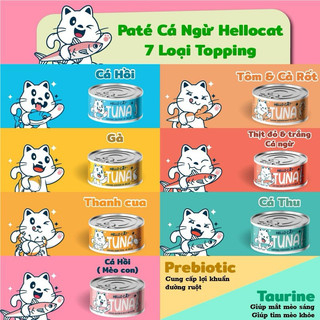 Pate Hello Cat cho mèo 160G