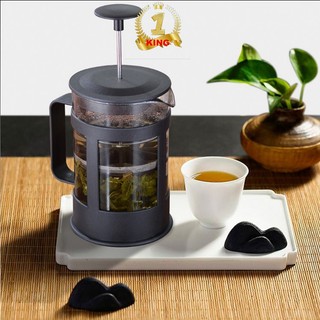 Máy lọc máy pha cà phê,Máy lọc bằng tay -psione Pot Tea Tea, bọt sữa, nhấn nồi cà phê Teapot Coffee Cup