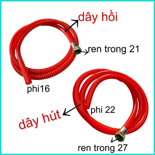 Dây hút, dây hồi cho đầu xịt curoa